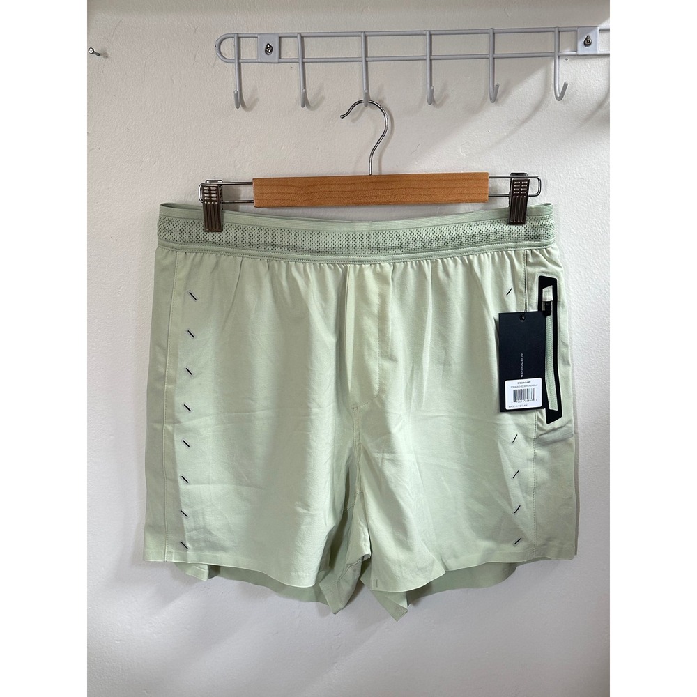 NEW Ten Thousand Session Short Size Medium 5" Inseam Built-In Liner Green Gym